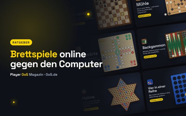 Brettspiele online gegen den Computer: Schach, Mühle & Co. kostenlos