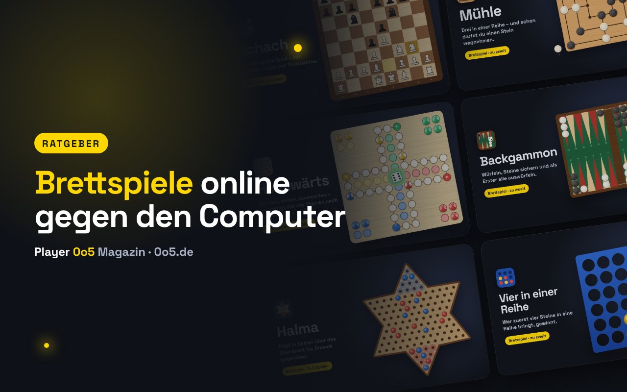 Ratgeber-Titelbild: Brettspiele online gegen den Computer: Schach, Mühle & Co. kostenlos