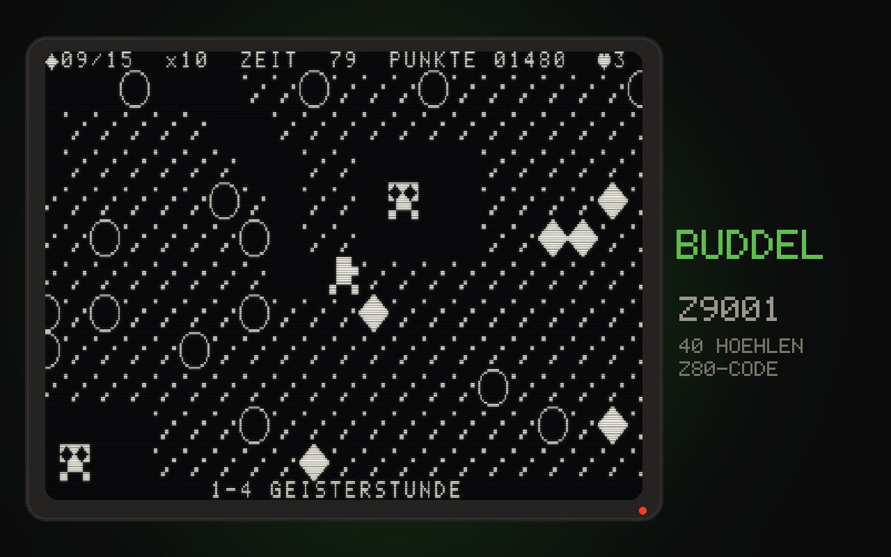 Buddel Z9001 – kostenloses Browserspiel auf Player 0o5