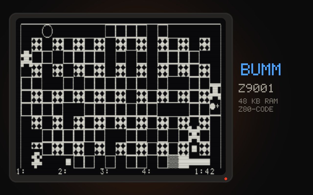 Bumm Z9001 – kostenloses Browserspiel auf Player 0o5