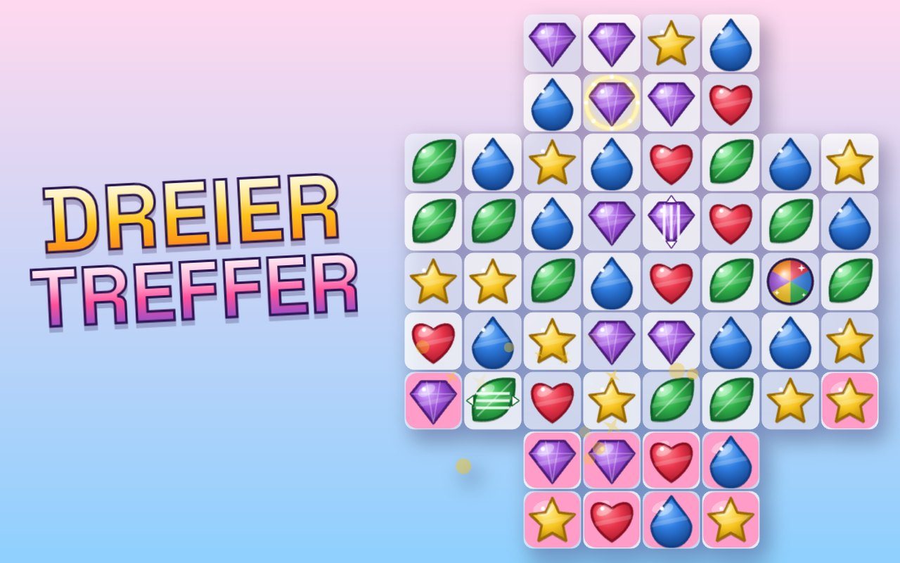 Dreier-Treffer – kostenloses Browserspiel auf Player 0o5