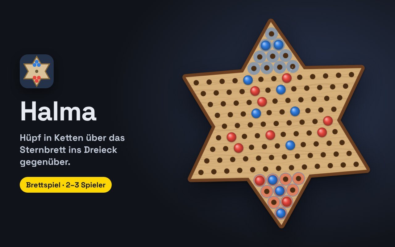 Halma – kostenloses Browserspiel auf Player 0o5