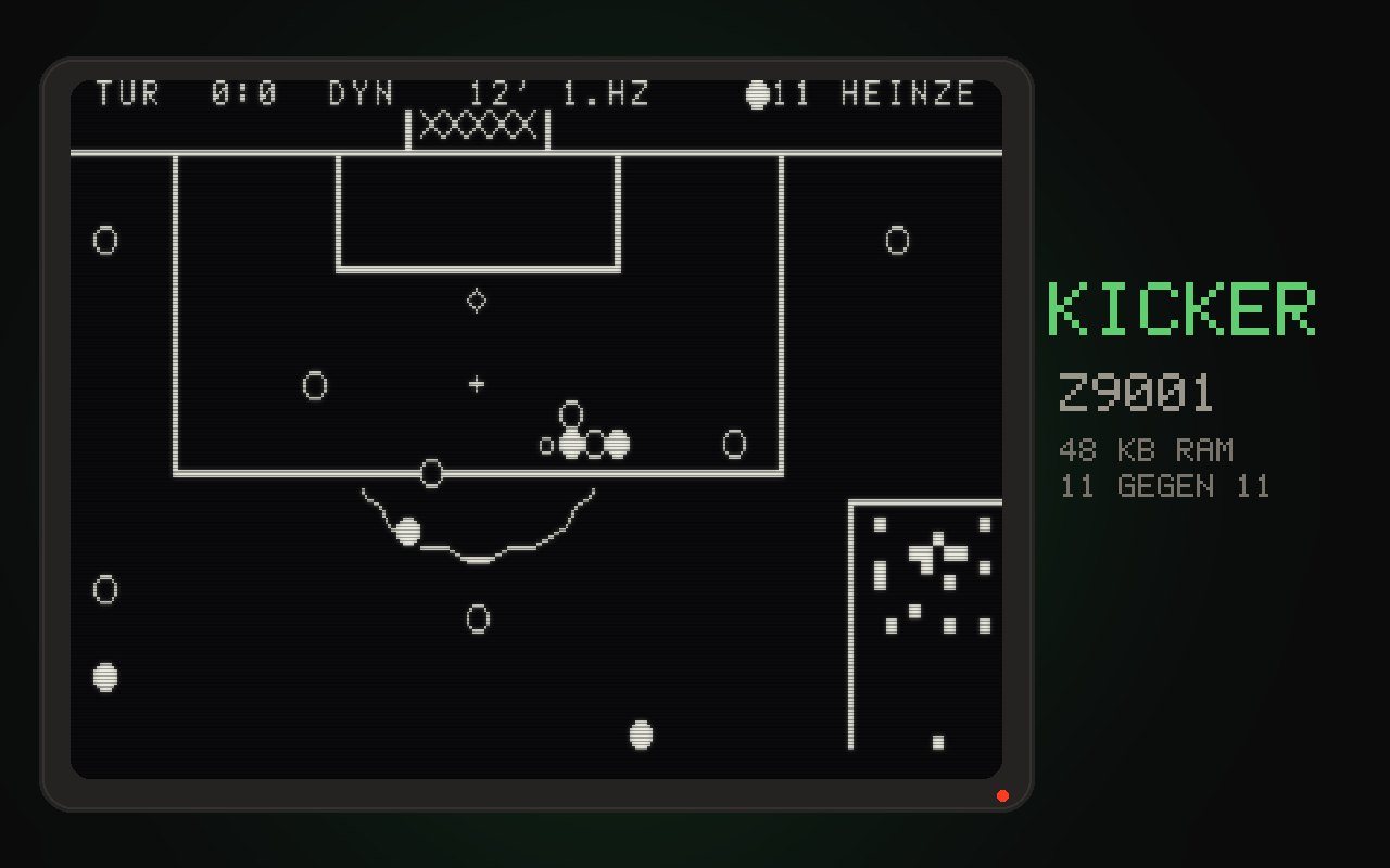 Kicker Z9001 – kostenloses Browserspiel auf Player 0o5