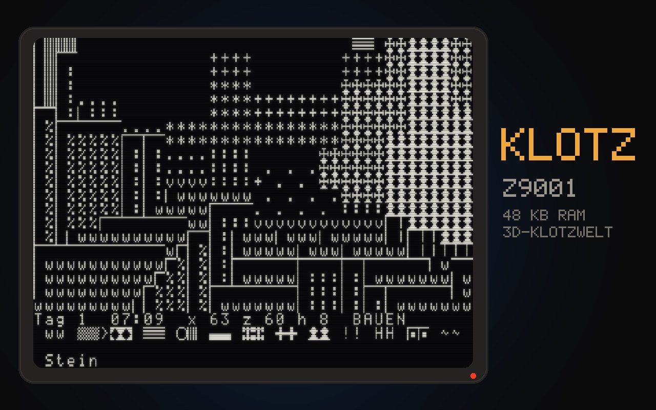 Klotz Z9001 – kostenloses Browserspiel auf Player 0o5
