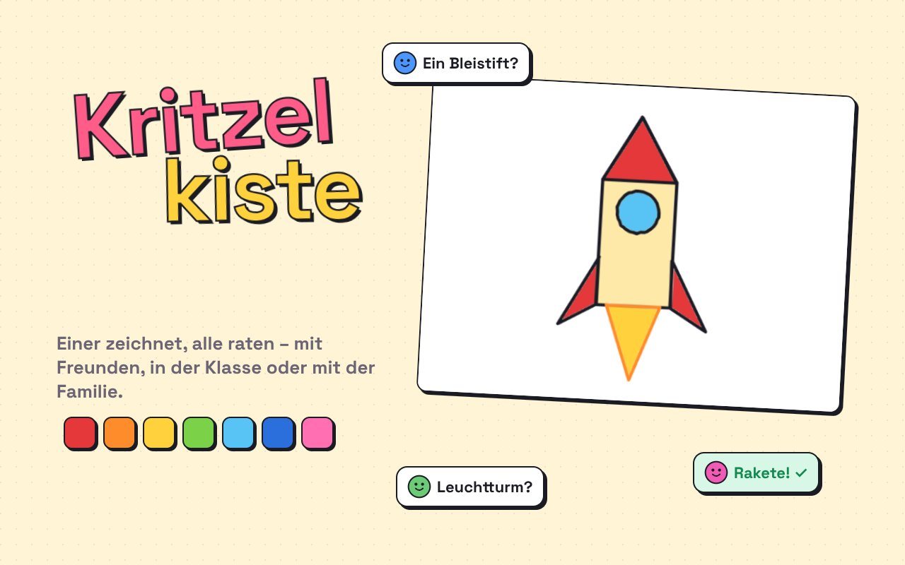 Kritzelkiste – kostenloses Browserspiel auf Player 0o5
