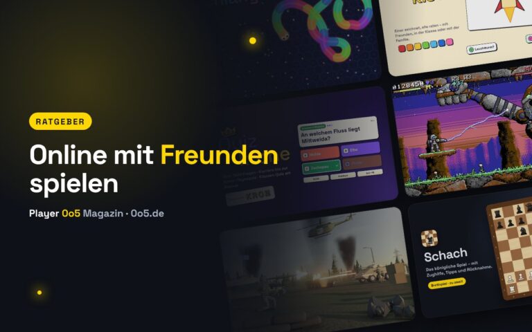 Online mit Freunden spielen per Raumcode – ohne Konto und kostenlos