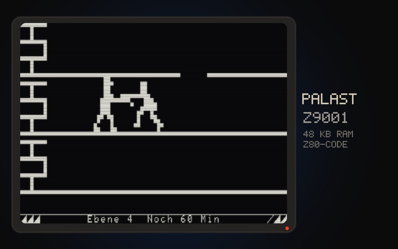 Palast Z9001 – kostenloses Browserspiel auf Player 0o5