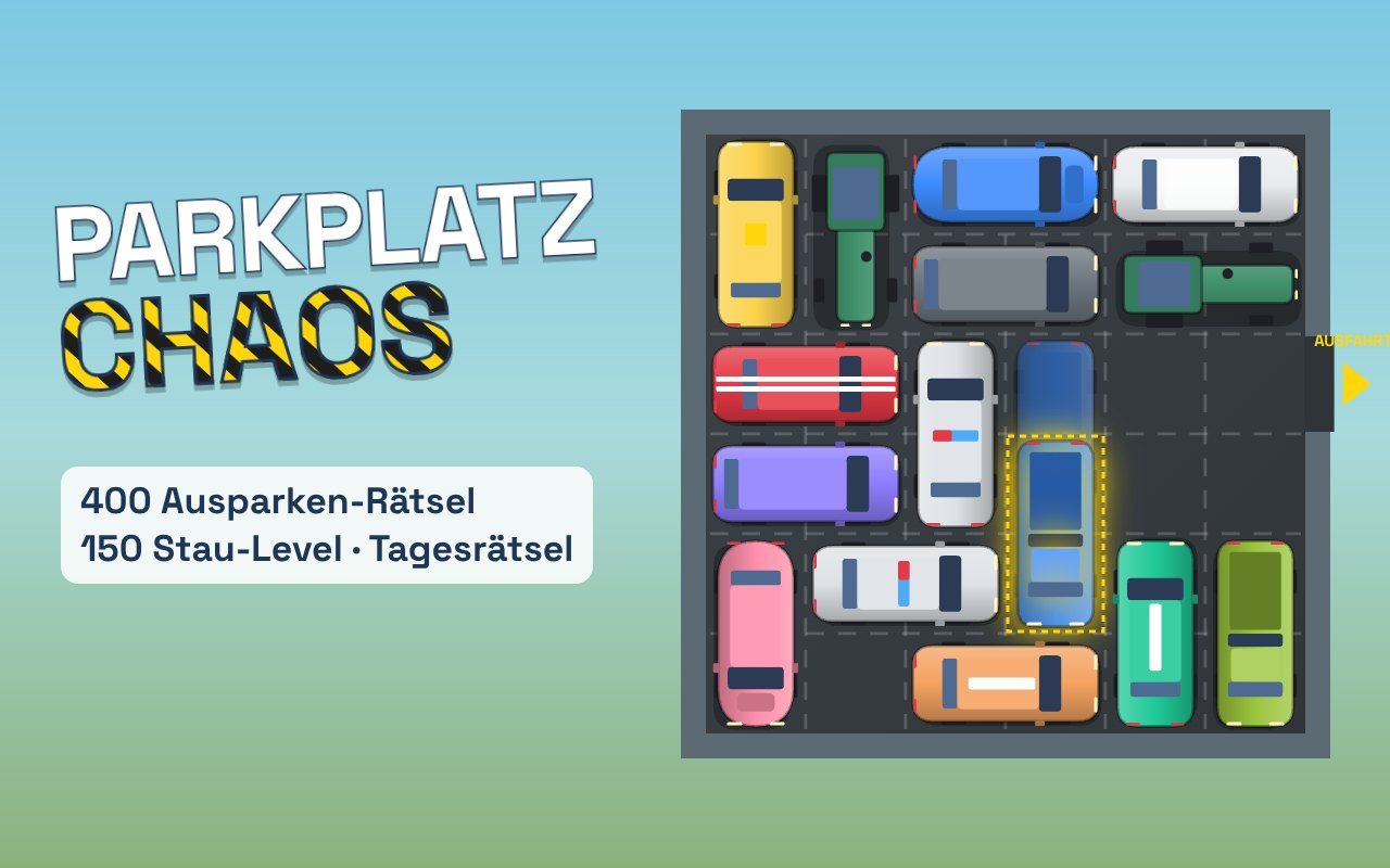 Parkplatz-Chaos – kostenloses Browserspiel auf Player 0o5