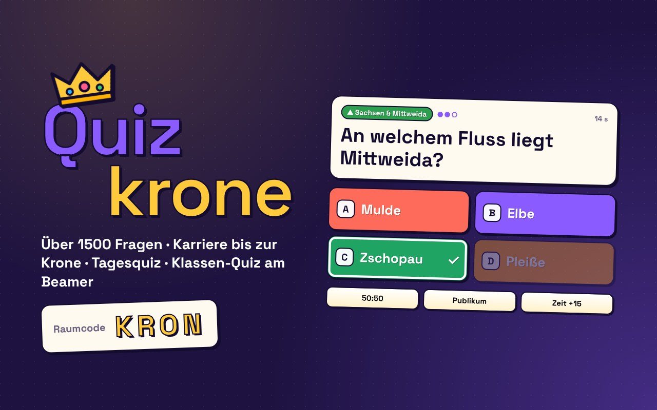 Quizkrone – kostenloses Browserspiel auf Player 0o5