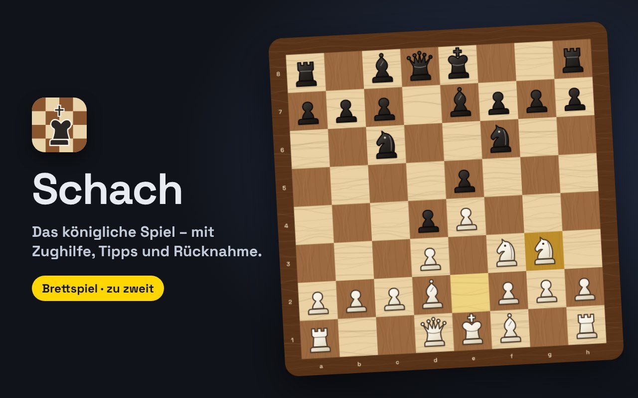 Schach – kostenloses Browserspiel auf Player 0o5