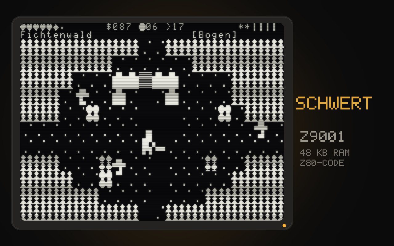 Schwert Z9001 – kostenloses Browserspiel auf Player 0o5